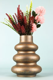Aberto Design Maceta Decorativa BK007 Marrón